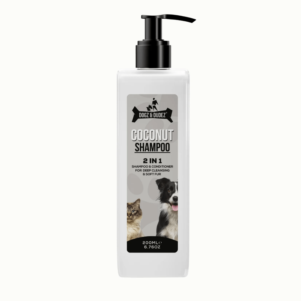 DOGZ & DUDEZ Coconut Shampoo for Dogs and Cats