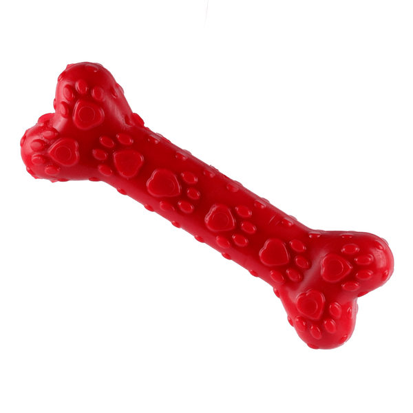 Drools Non Toxic Rubber Chew Bone Teething Toy for Puppies and Dogs | For Aggressive Chewers