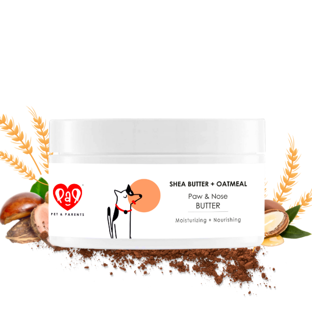 Pet And Parents Shea Butter + Oatmeal Paw and Nose Cream for Dogs and Cats