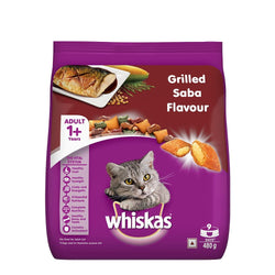 Whiskas Grilled Saba Flavour Adult (1+ years) Cat Dry Food