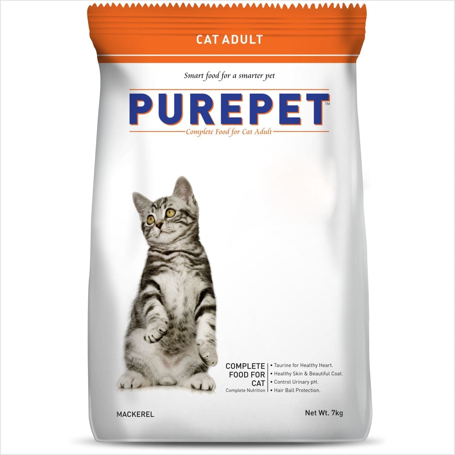 Purepet Mackerel Adult Cat Dry Food Cats- Dry food Purepet 20kg