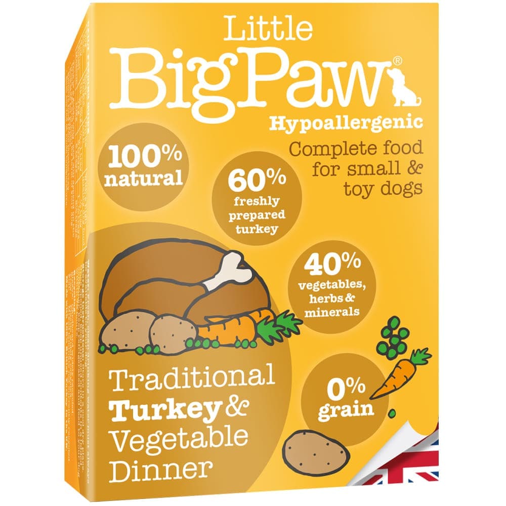 Little Big Paw Turkey & Vegetable Dinner Dog Wet Food Dogs-Wet Food Little Big Paw