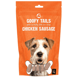 Goofy Tails Chicken Sausage Stick Dog Treats