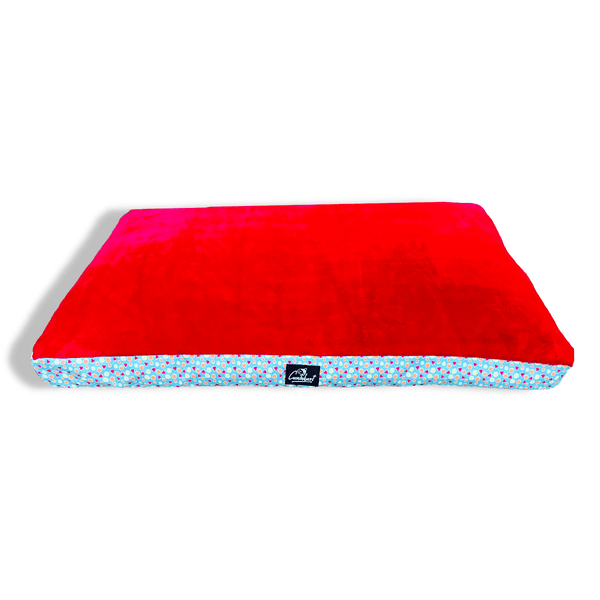 Caninkart Red Fruit Full Lounge Mattress for Dogs