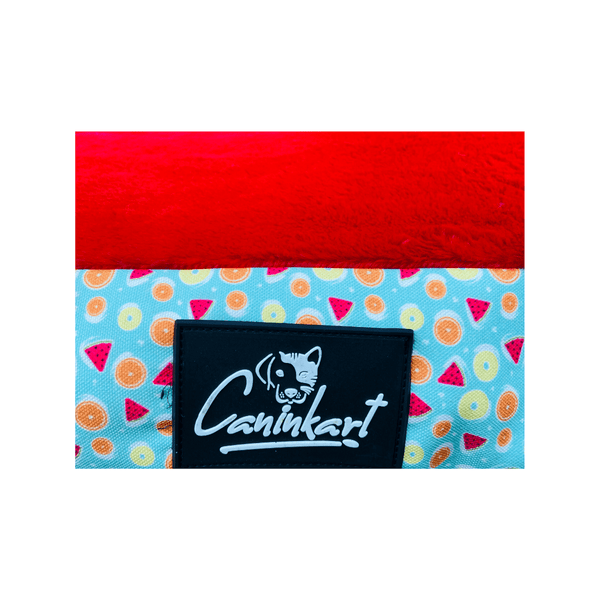 Caninkart Red Fruit Full Lounge Mattress for Dogs