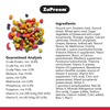 ZuPreem FruitBlend Flavor with Natural Flavors Avian Diets Medium & Large Bird Food Birds ZuPreem