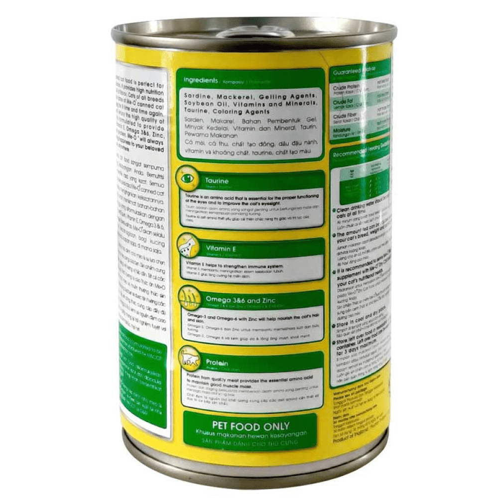 Me O Sardine in Prawn Jelly Canned Adult Cat Wet Food Cats-Wet Food Me O
