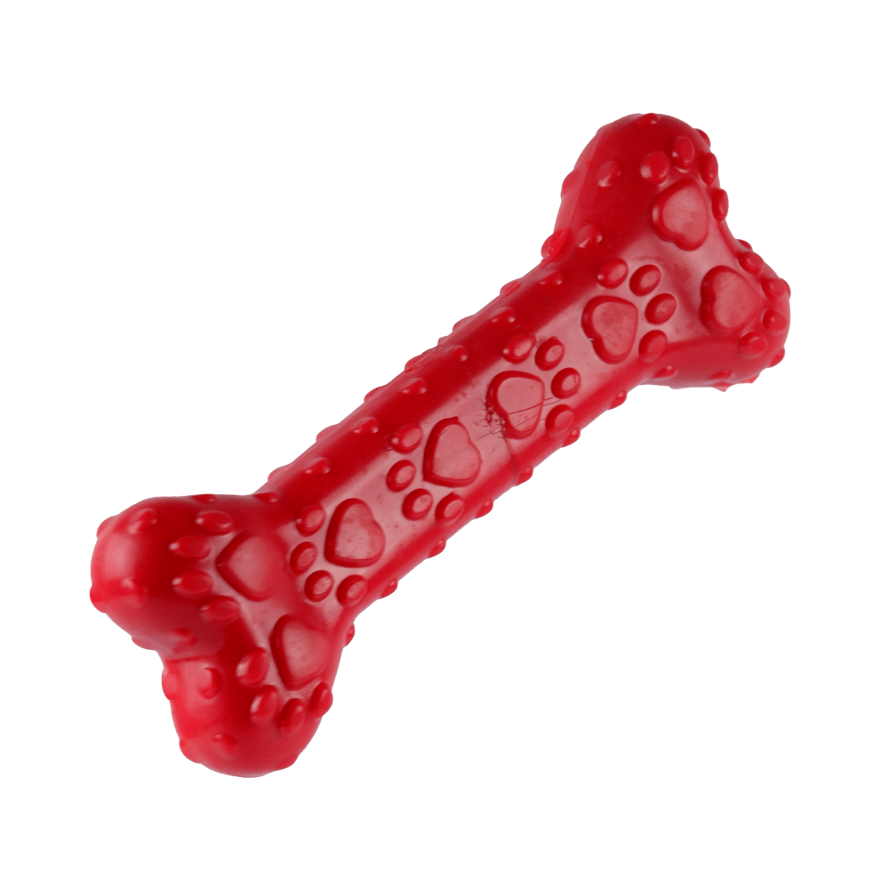 Drools Non Toxic Rubber Chew Bone Teething Toy for Puppies and Dogs | For Aggressive Chewers