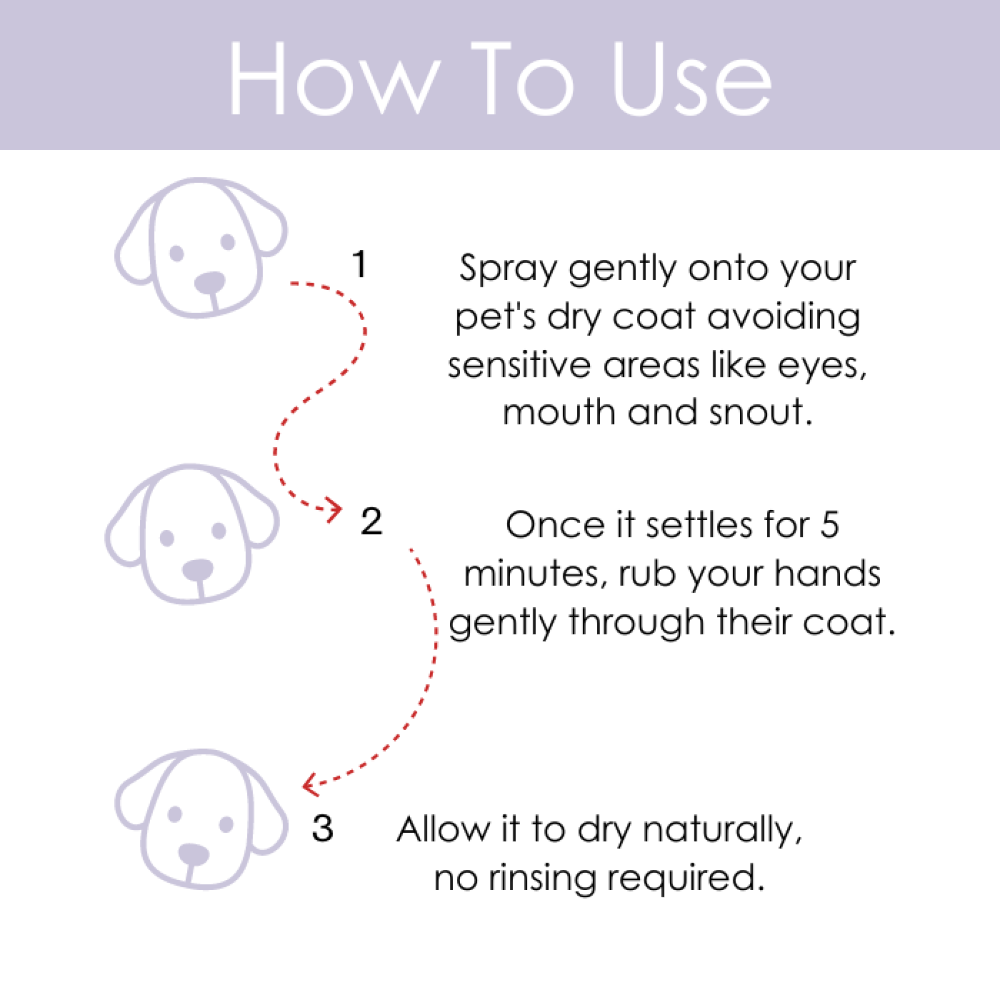 Pet And Parents Tick Repellent + Lavender odour Spray for Dogs and Cats