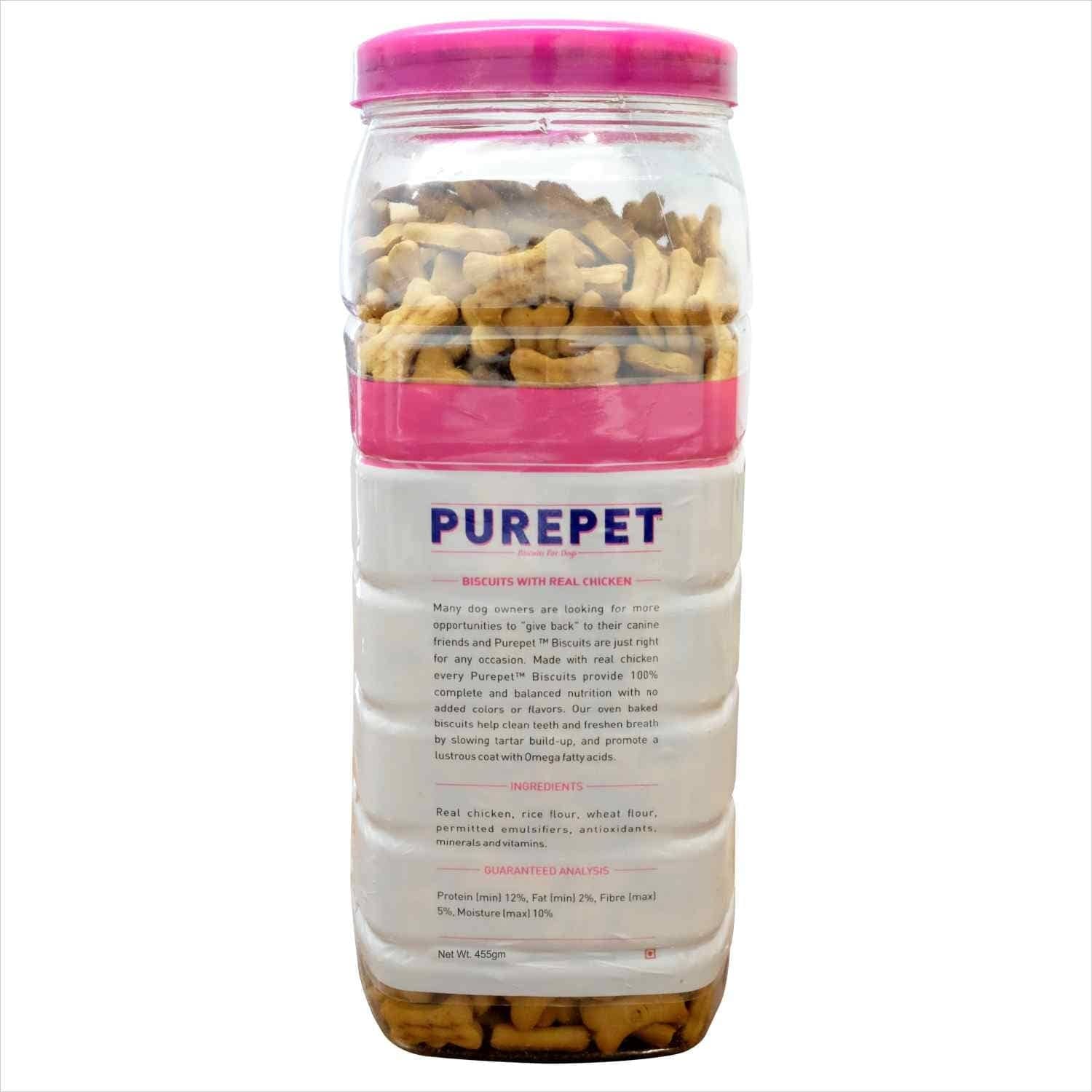 Purepet Mutton Flavour Real Chicken Biscuit Dog Treats Dog Treats + Others Purepet