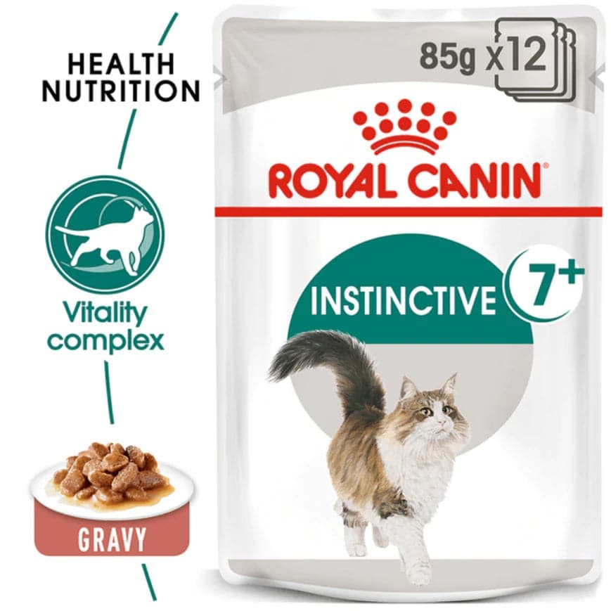 Royal Canin Instinctive 7+ Gravy Cat Wet Food Cats-Wet Food Royal Canin