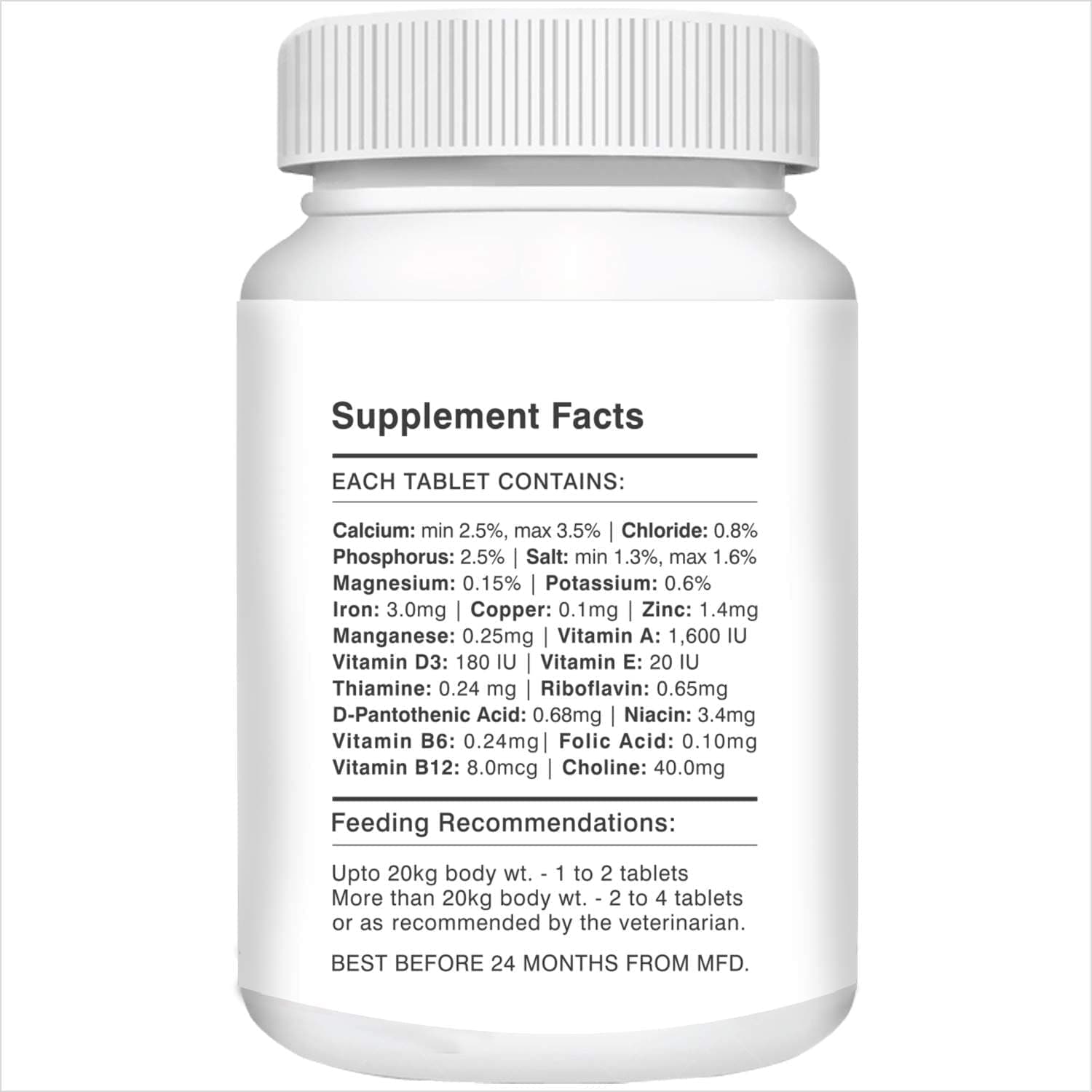 Drools Absolute Vitamin Dog Supplement Tablets