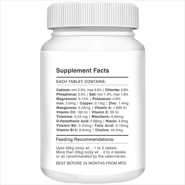 Drools Absolute Skin & Coat and Absolute Vitamin Supplement Tablets for Dogs Combo
