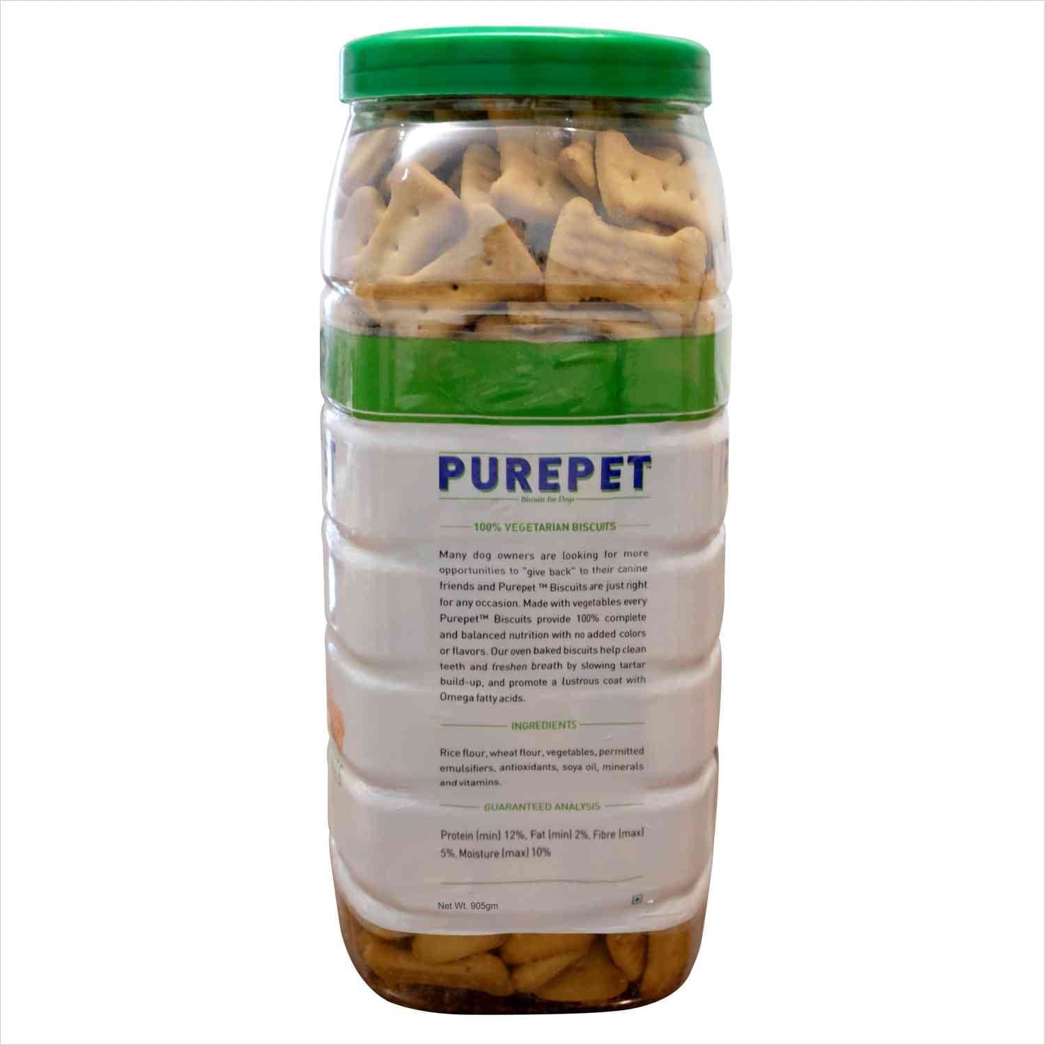 Purepet 100% Vegeterian Biscuit Dog Treats
