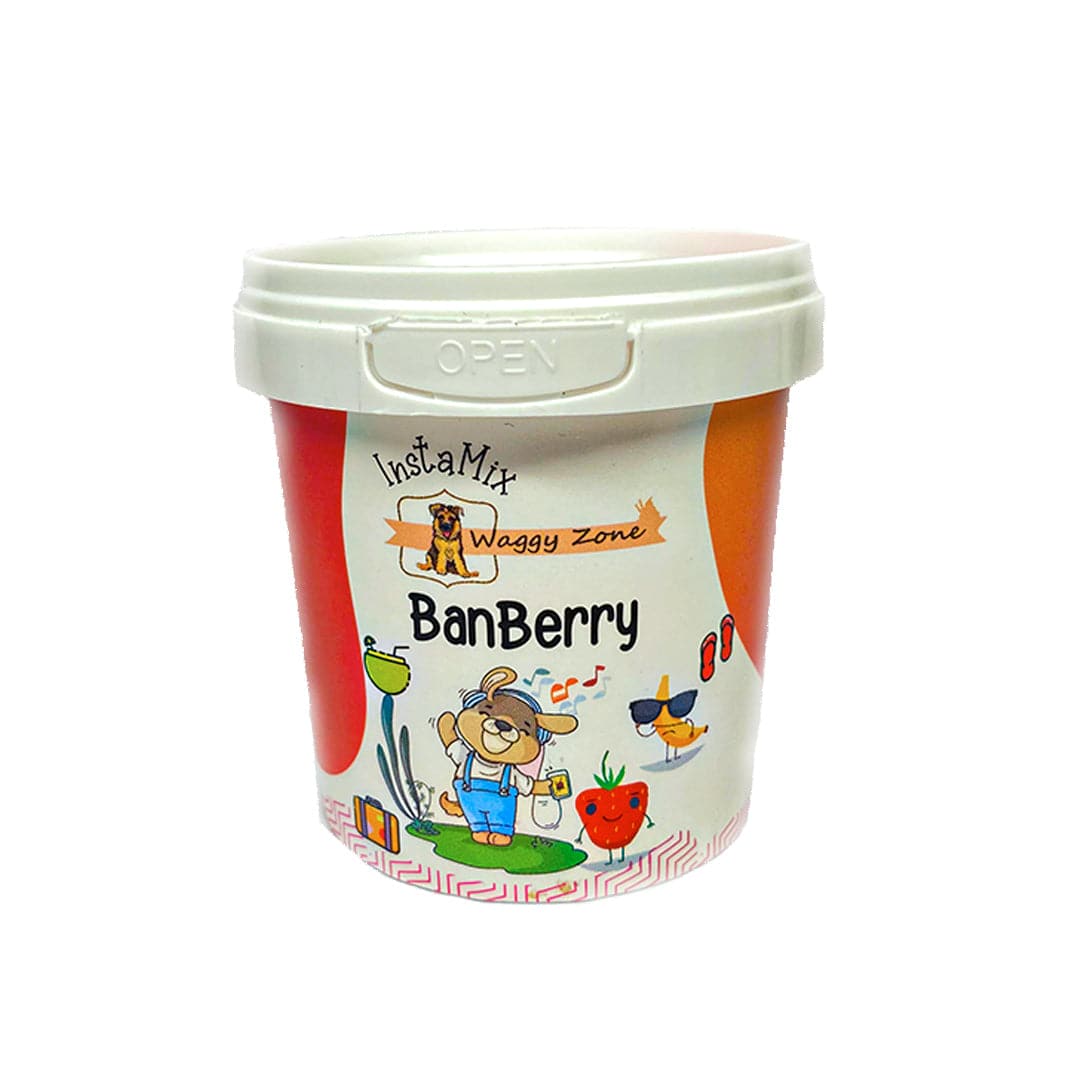 Waggy Zone Banberry Ice Cream for Pets