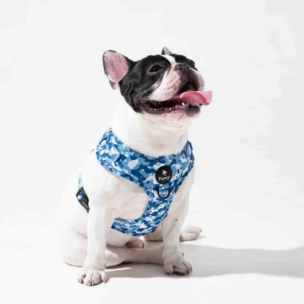 Furry & Co Cool Camo No Pull Harness for Dogs
