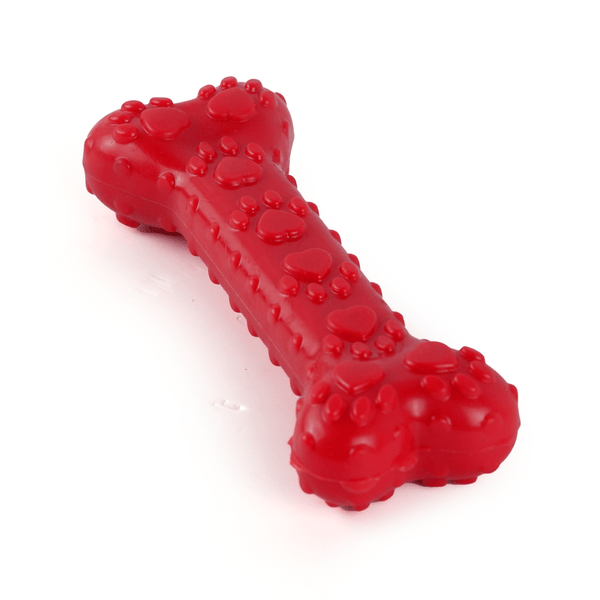 Drools Non Toxic Rubber Chew Bone Teething Toy for Puppies and Dogs | For Aggressive Chewers