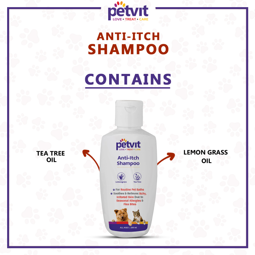 Petvit Anti Itch Shampoo for Dogs and Cats