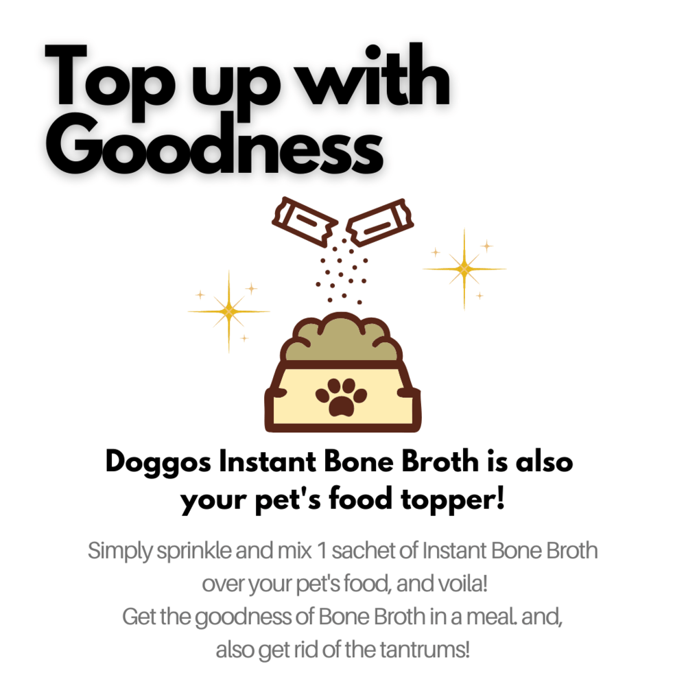 Doggos Instant Chicken Bone Broth for Dogs and Cats