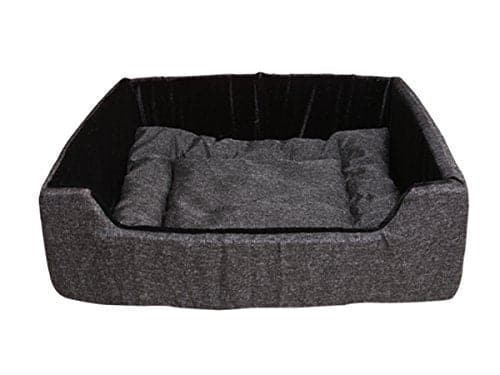 Hiputee Super Soft Rectangular Shaped Velvet Bed For Pets