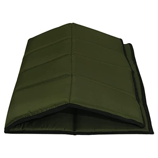 Hiputee Rectangular Shape Waterproof Polyester Fabric Flat Pad Bed Green