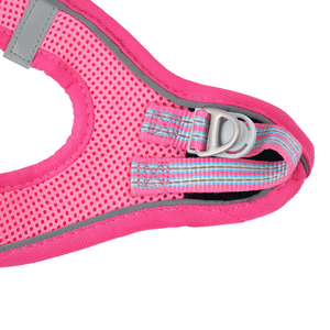 Basil Mesh Adjustable Harness for Puppy (Pink)