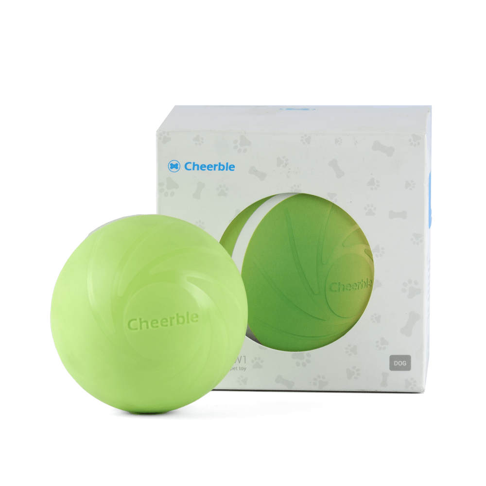 Cheerble Wicked Ball Interactive Toy for Dogs (Green)