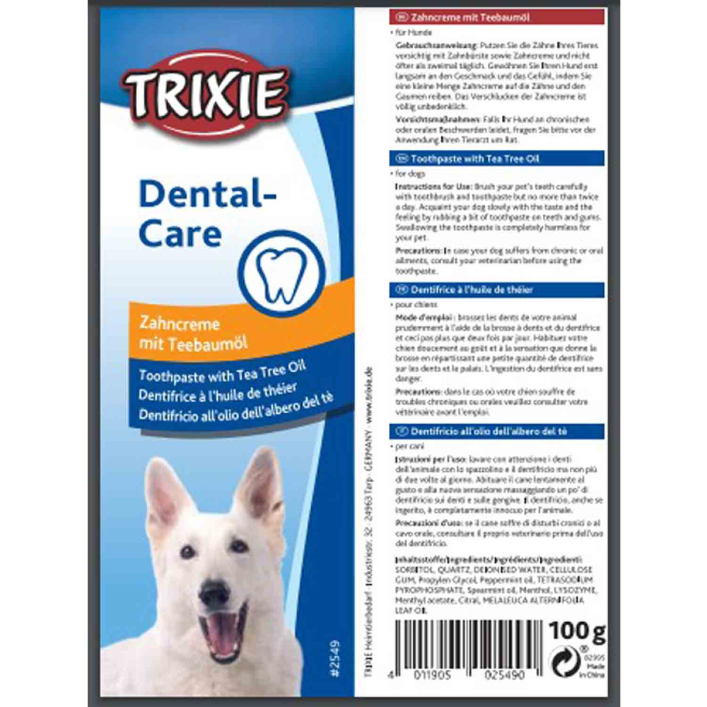 Trixie Toothpaste with Tea Tree Oil for Dogs