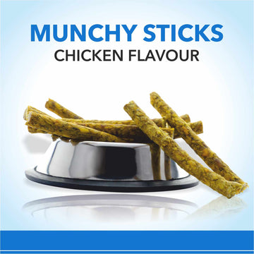 Purepet Chicken Flavor Munchy Sticks Dog Treats