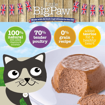 Little Big Paw Tender Duck Mousse Cat Wet Food