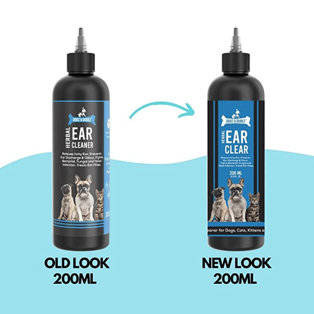 DOGZ & DUDEZ Herbal Ear Cleaner for Dogs and Cats Both-Health & Wellness DOGZ & DUDEZ