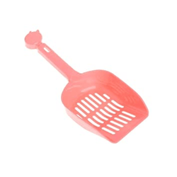 Kiki N Pooch Litter Scooper with Handle for Cats (Pink)