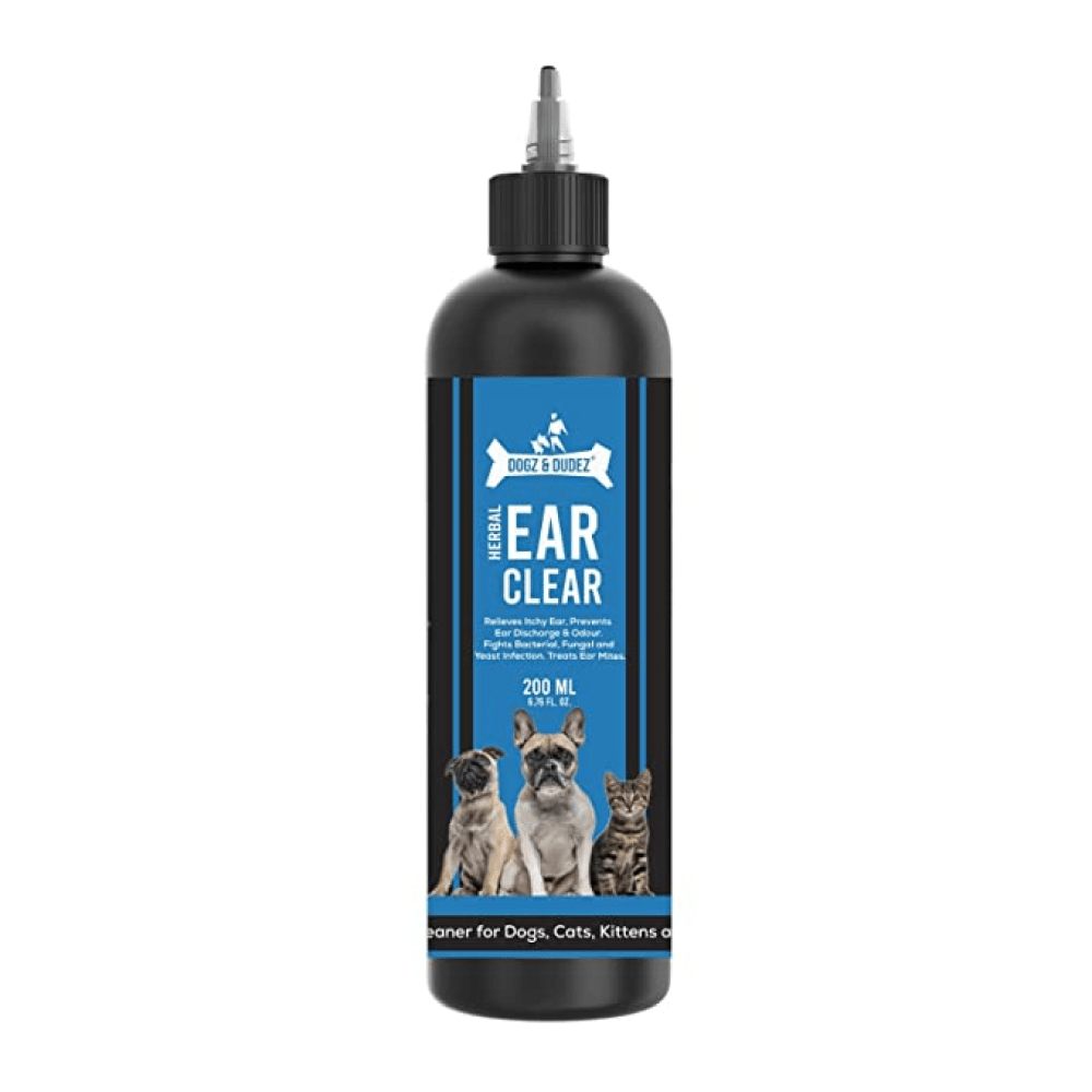 DOGZ & DUDEZ Herbal Ear Cleaner for Dogs and Cats Both-Health & Wellness DOGZ & DUDEZ 200mL