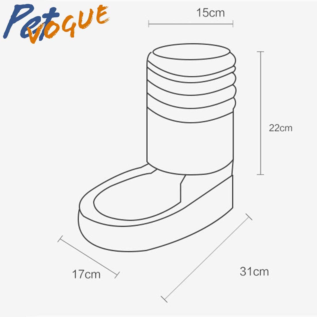 Pet Vogue Water Dispenser for Dogs and Cats Both-Bowls & Feeders Pet Vogue