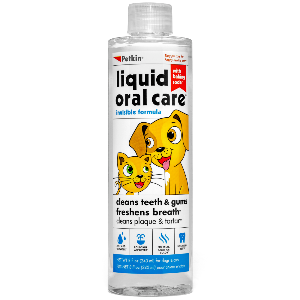 Petkin Liquid Oral Care Invisible formula for Pets Both-Health & Wellness Petkin 240mL