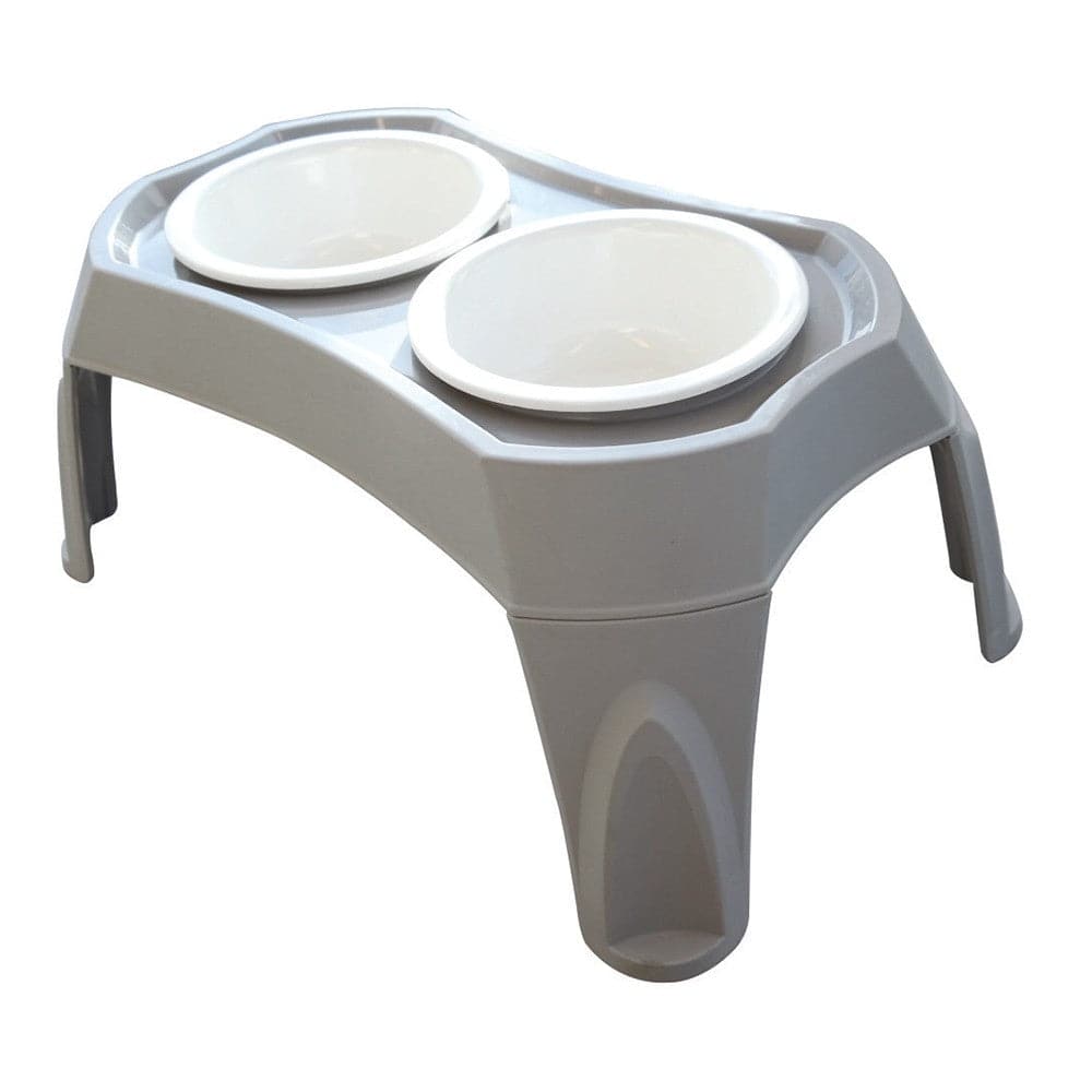 M-Pets Combi - Double Bowl with Stand for Dogs
