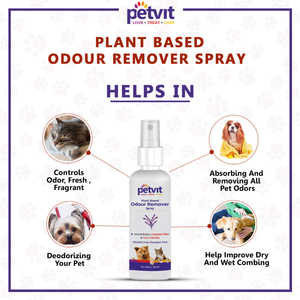 Petvit Odour Remover Spray for Dogs and Cats