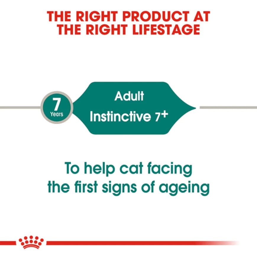 Royal Canin Instinctive 7+ Gravy Cat Wet Food Cats-Wet Food Royal Canin