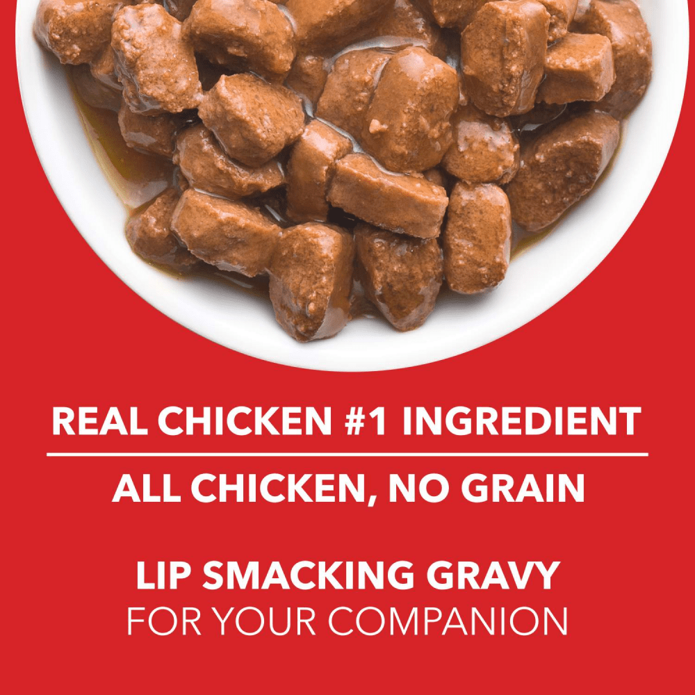 Drools Real Chicken & Chicken Liver Chunks in Gravy Adult Dog Wet Food