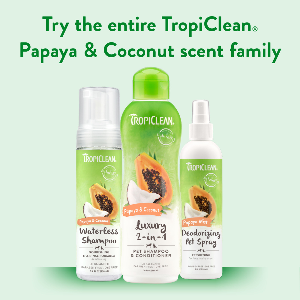 Tropiclean Papaya Mist Cologne Spray for Dogs and Cats Both-Grooming Supplies Tropiclean