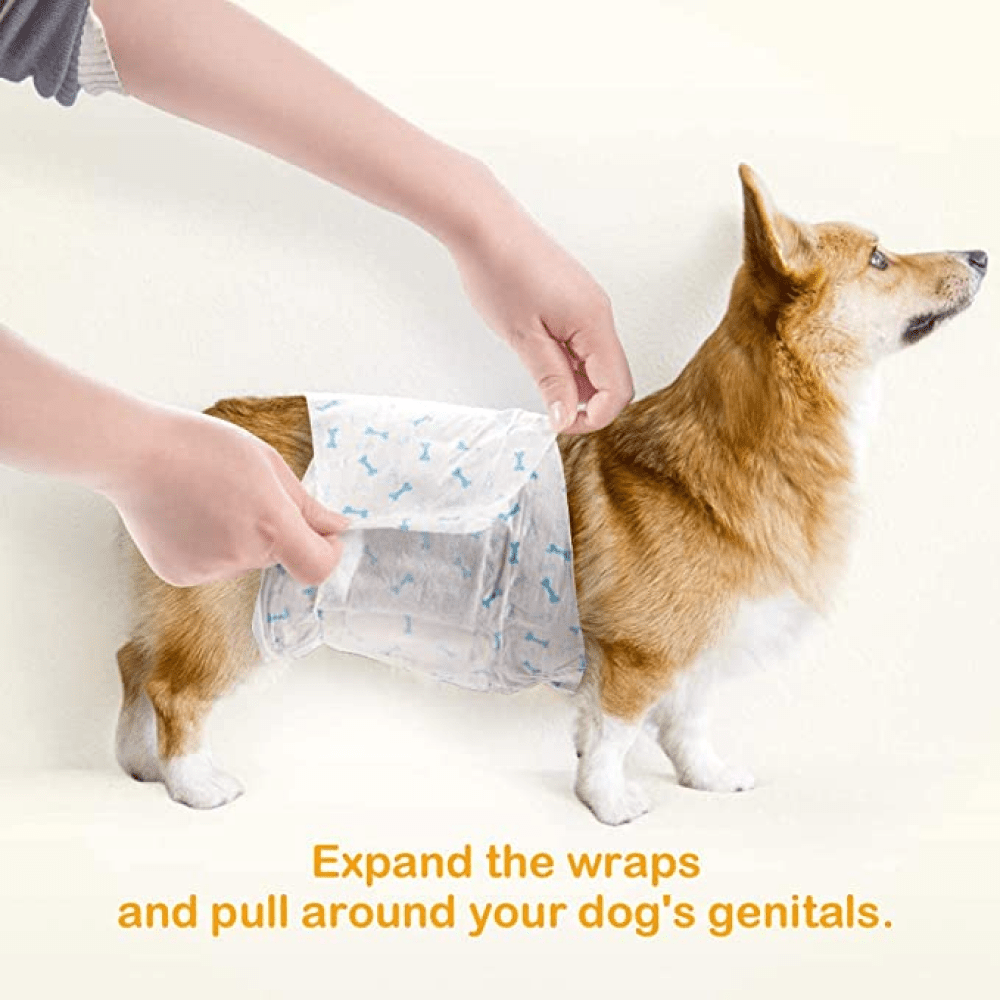 Dono Super Absorbent Soft Diaper for Male Dogs