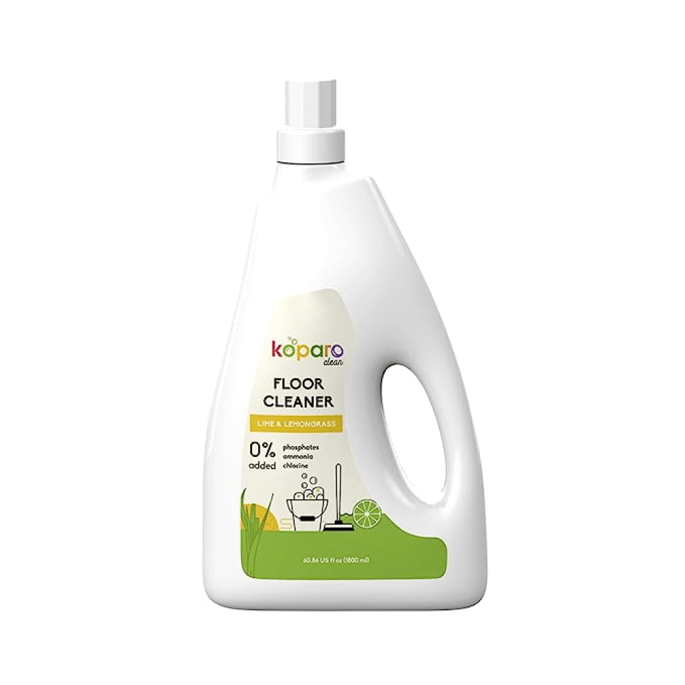 Koparo Natural Floor Cleaner Lime and Lemongrass Fragrance (Pet Safe)