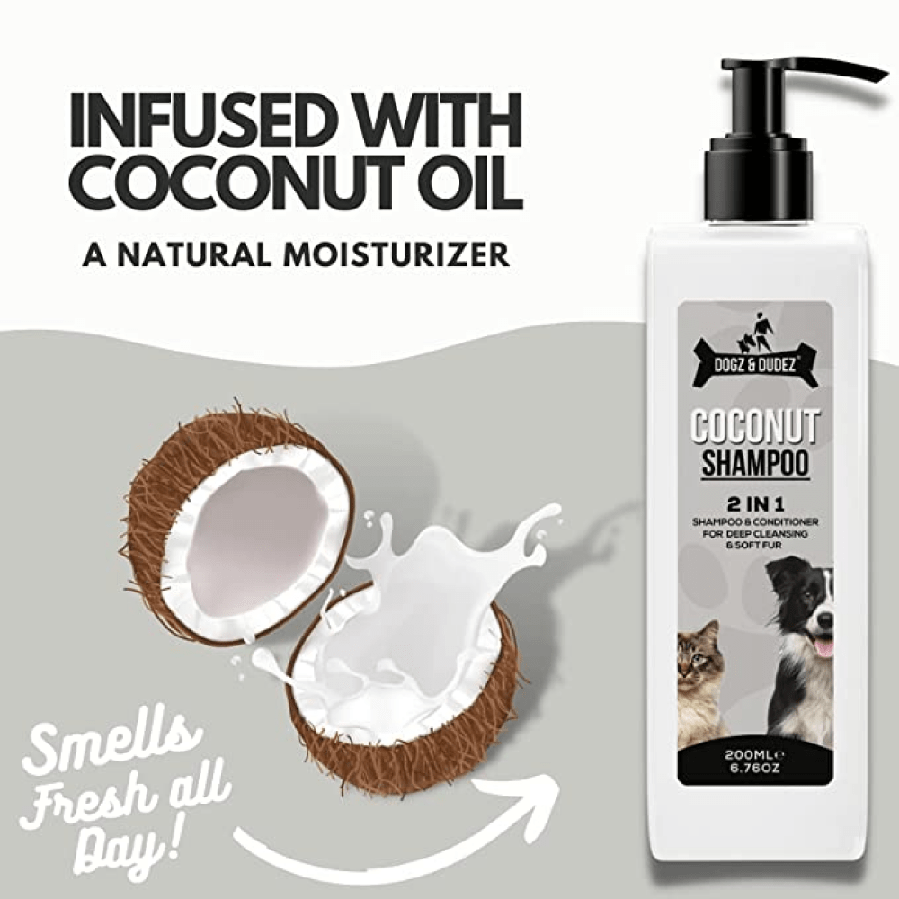Coconut oil shampoo for dogs deals