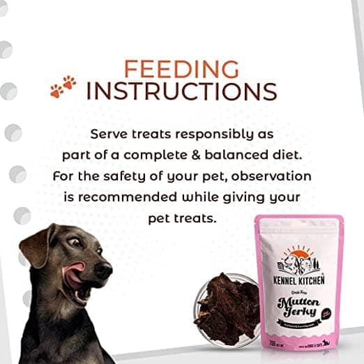 Kennel Kitchen Air Dried Mutton Jerky Dog and Cat Treats Dog Treats + Others Kennel Kitchen