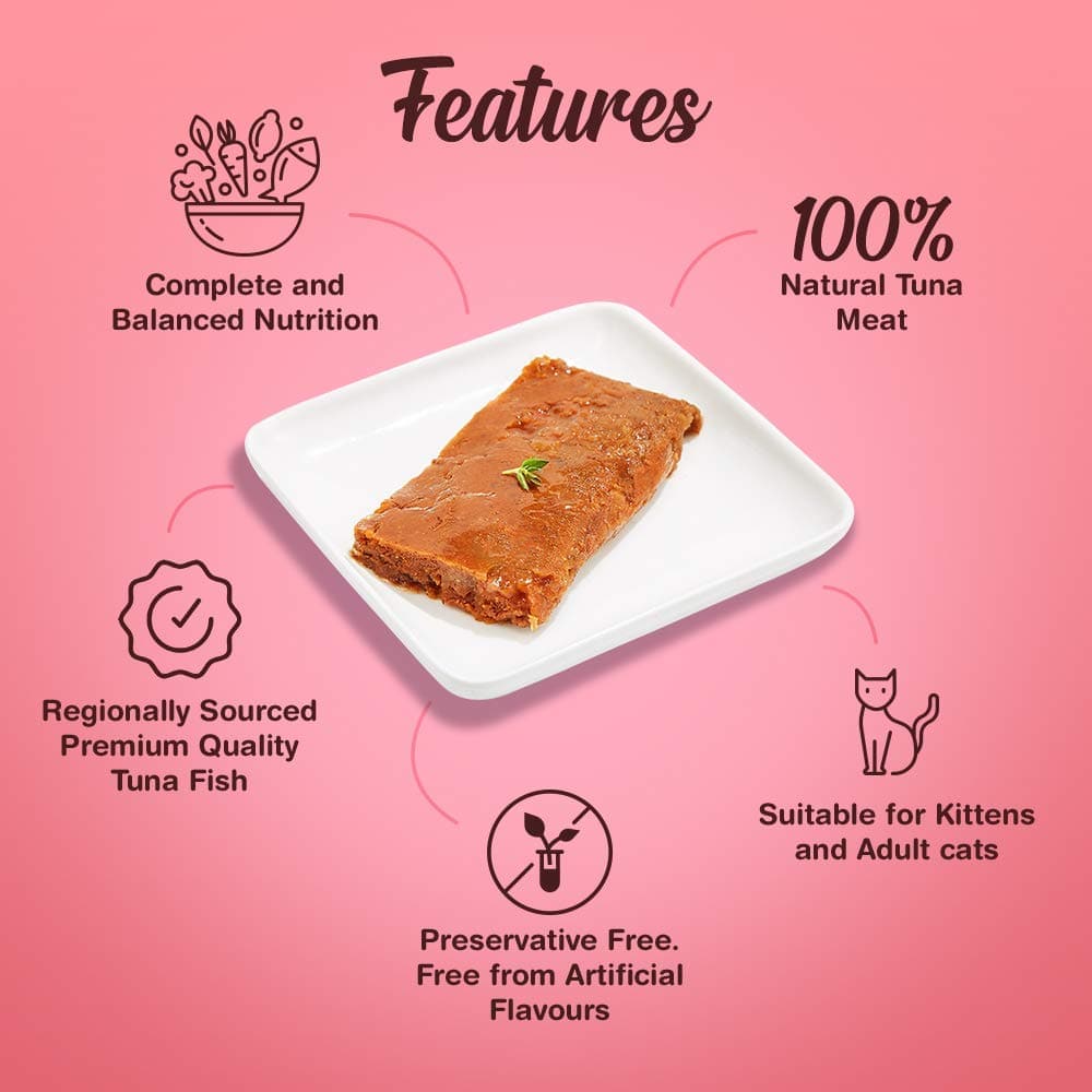 Kennel Kitchen Tuna in Jelly Cat Kitten & Adult Wet Cat Food