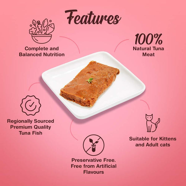 Kennel Kitchen Tuna in Jelly Kitten & Adult Cat Wet Food (All Life Stage)