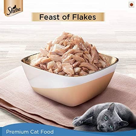 Sheba Skipjack Salmon Fish and Maguro Bream Fish Premium Cat Wet Food Combo