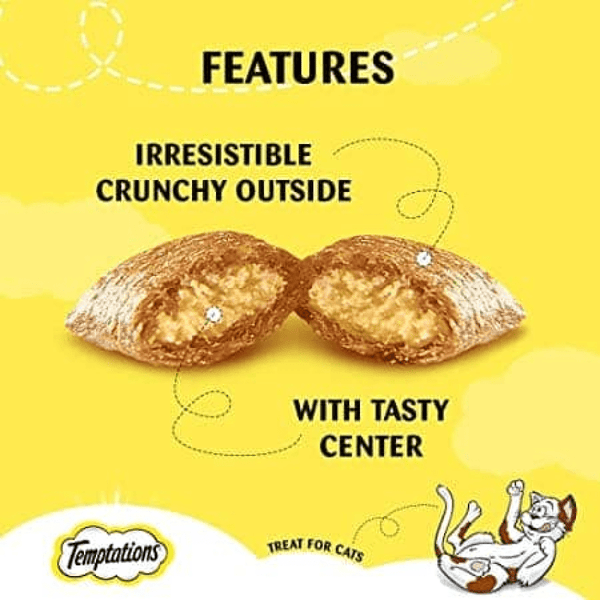 Me O Creamy Crab and Temptations Tempting Tuna Flavor Cat Treats Combo