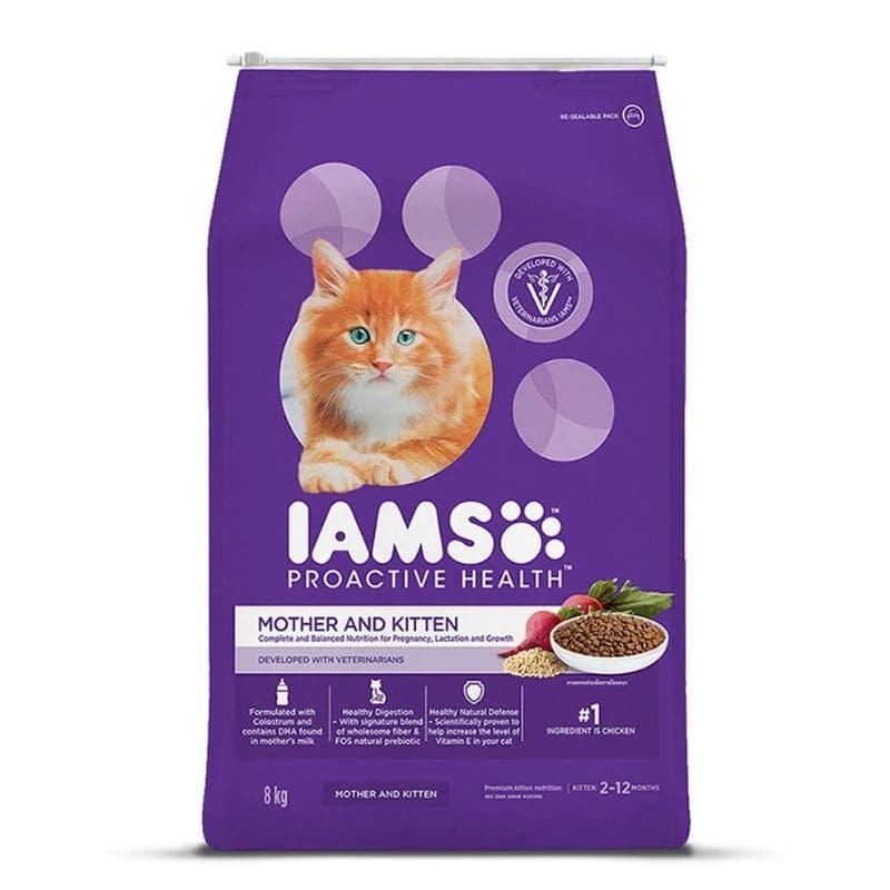 IAMS Proactive Health Chicken Premium Mother and Kitten Cat Dry Food