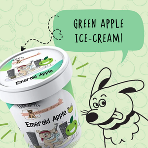 Waggy Zone Green Apple Ice Cream for Pets